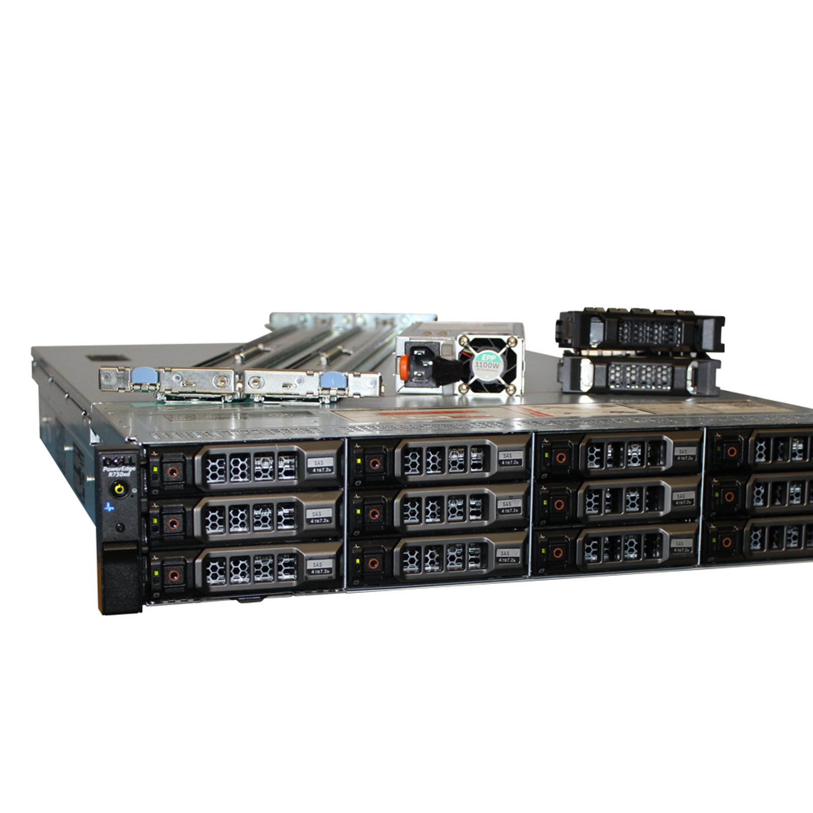 Dell PowerEdge R730xd Server LFF 2x E5-2650v4 2.2GHz 12C 64GB 12x Trays