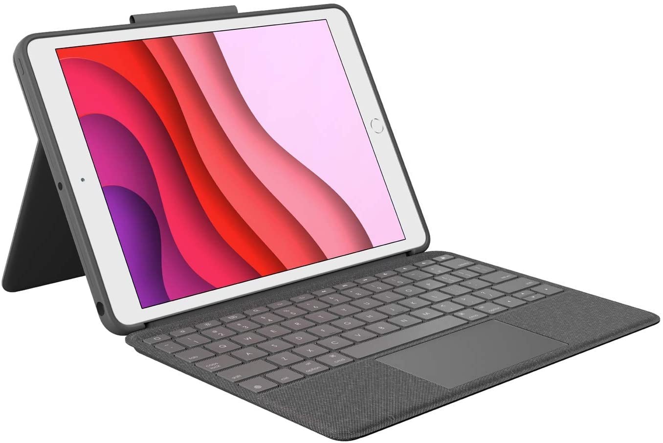 Logitech Combo Touch Keyboard Folio Case for iPad 10.2″ 7th/8th/9th Gen Graphite