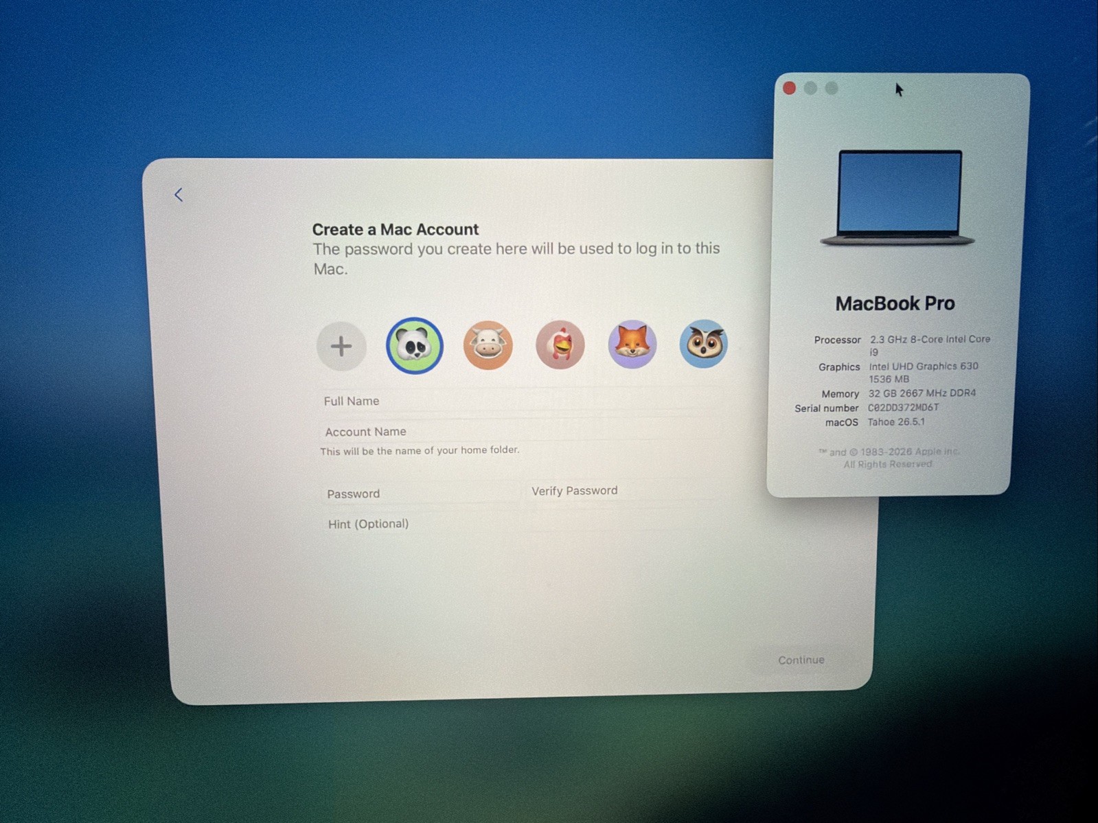 MacBook Pro 16 Inch 32GB Memory 1TB Storage 2.3 GHz 8-Core Intel Core i9 A2141