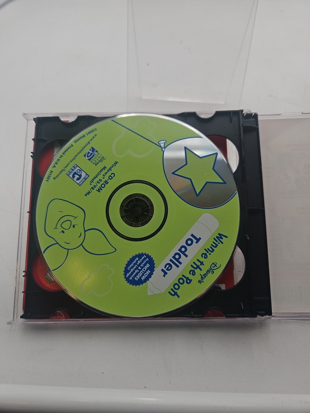 Disney Learning Toddler Mickey Mouse Winnie The Pooh 2 Disc Set PC Tested Works