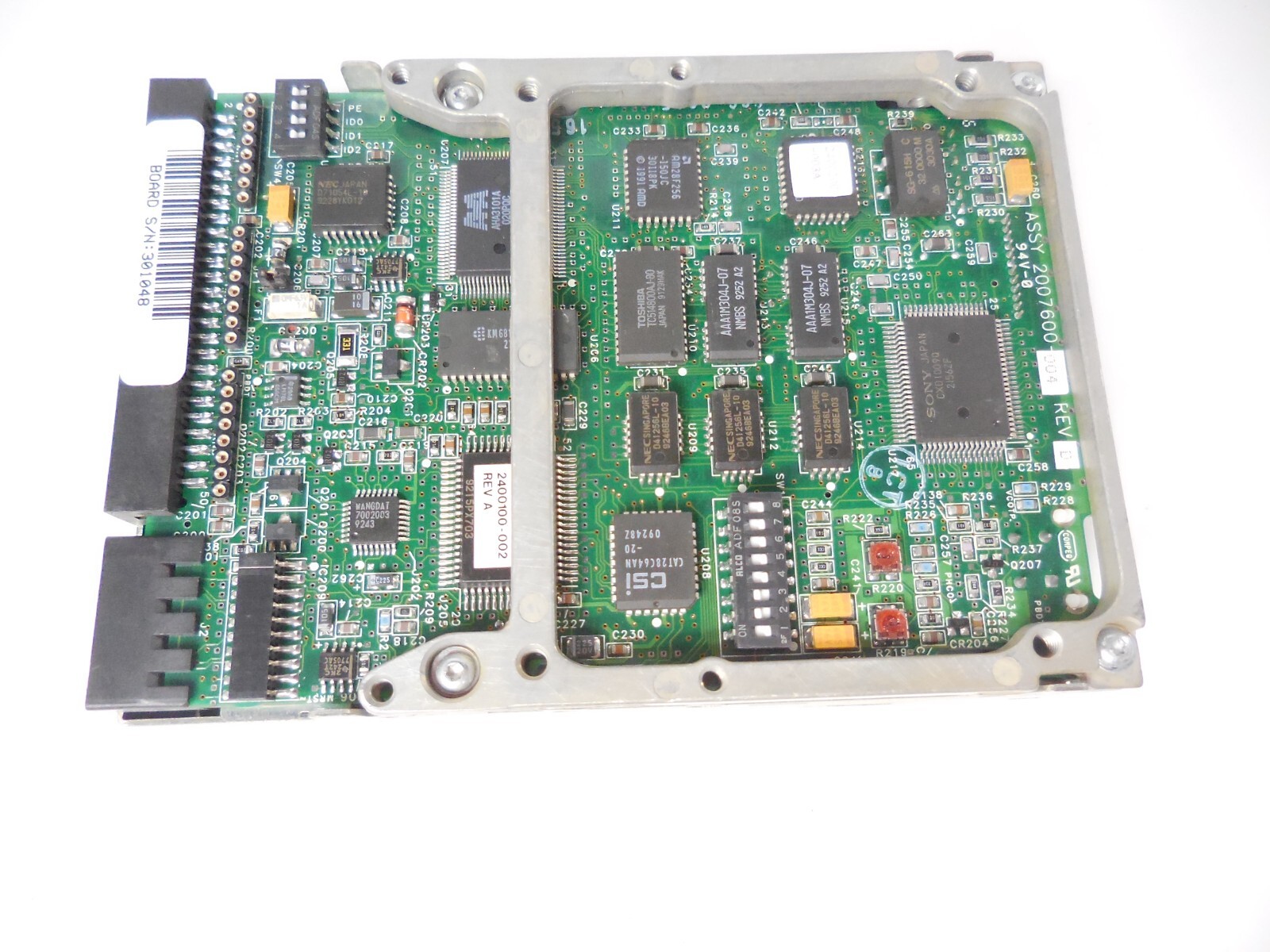 WangDat 3200 SCSI Tape Drive 1.3GB Internal Made in U.S.A