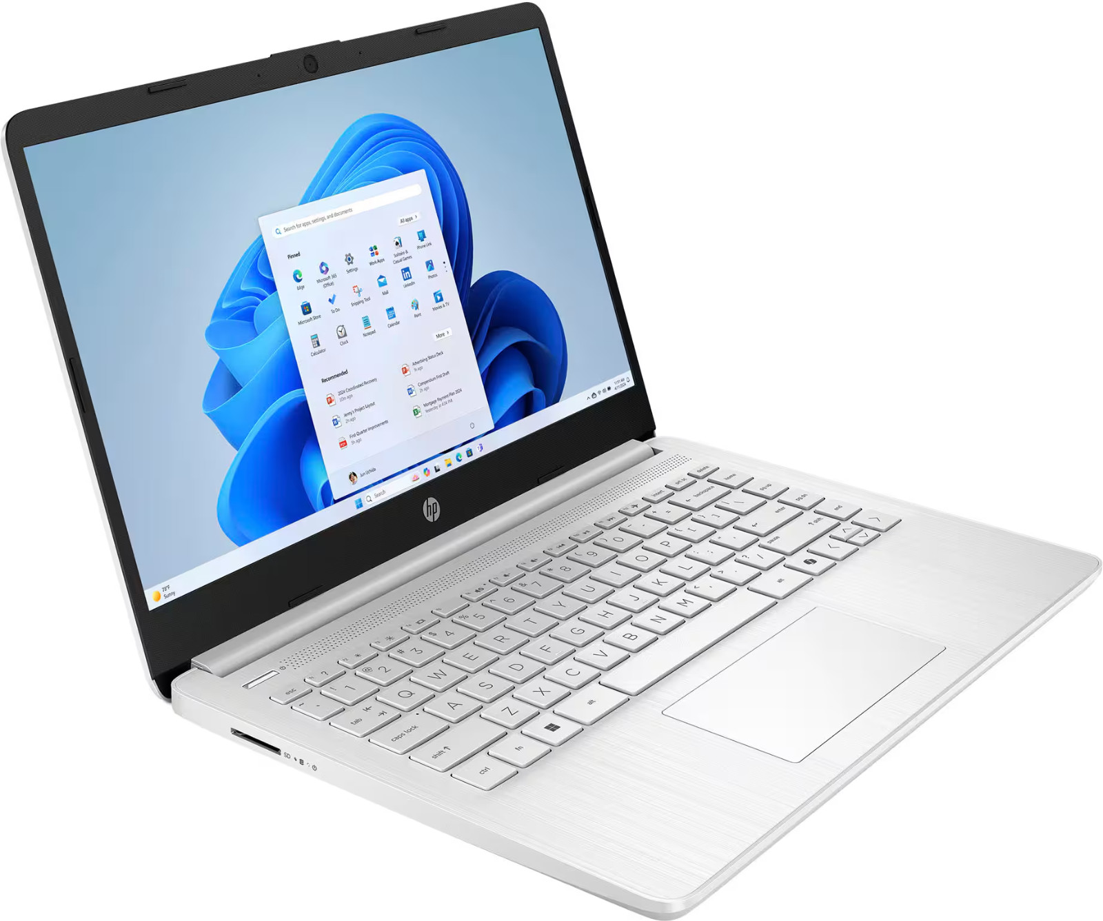 HP Laptop Computer 14″, Intel N150, 8GB RAM + 628GB Storage, Windows 11 Pro