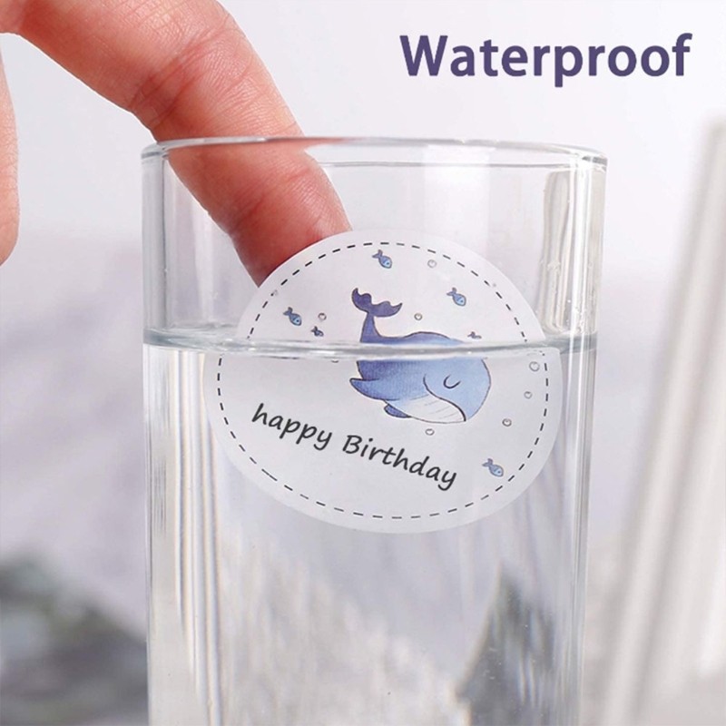 100 Sheets Waterproof Decal Adhesive Sheets Printable Sticker Paper