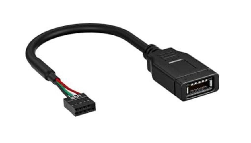 Motherboard USB 2.0 to Type C Front Panel Cable, USB3.2 Gen 1 Front Panel USB-C