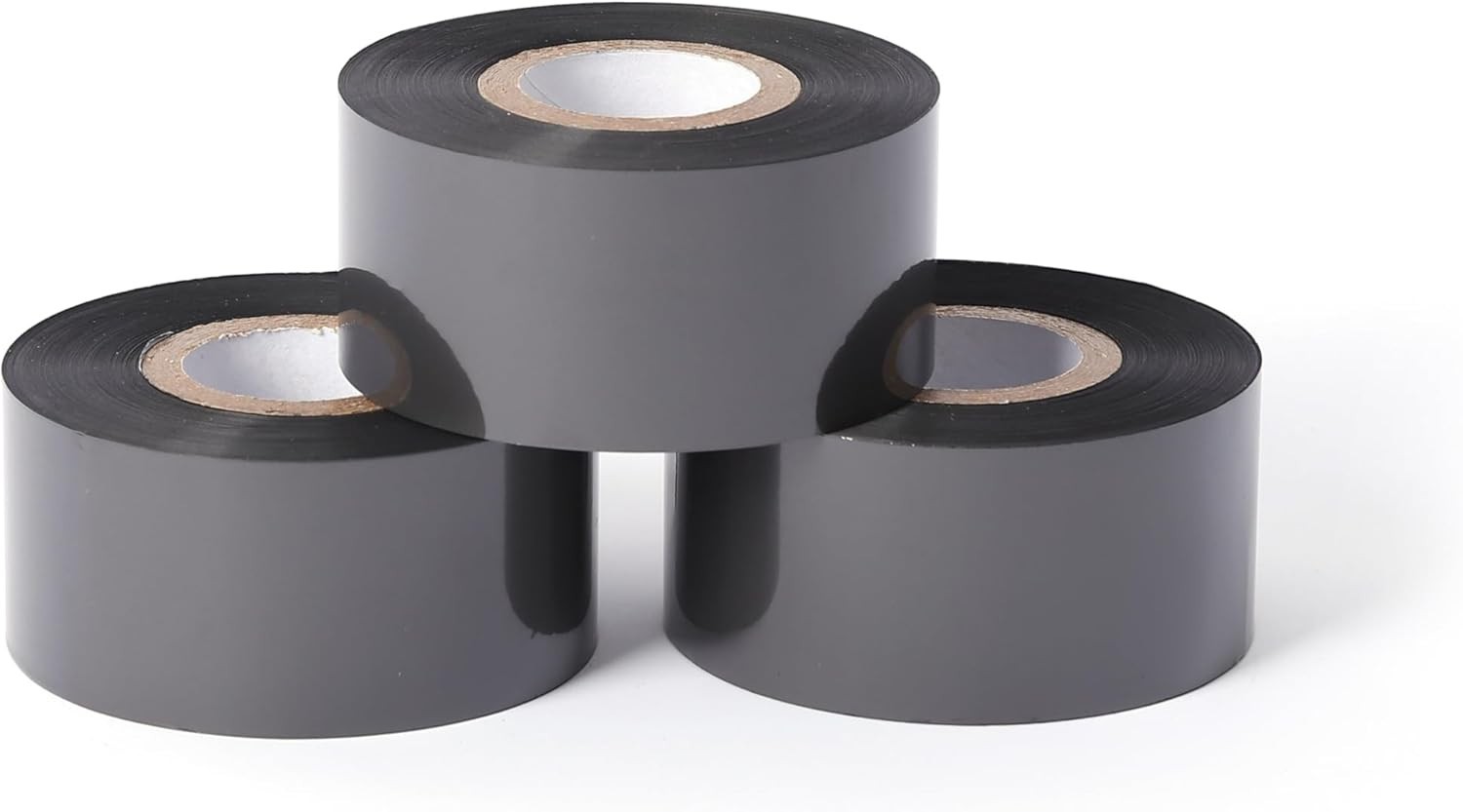 20 Rolls Date Coding Foil/Ribbon, 1.18” x 328′ (30mm x 100m) Black Thermal Tran