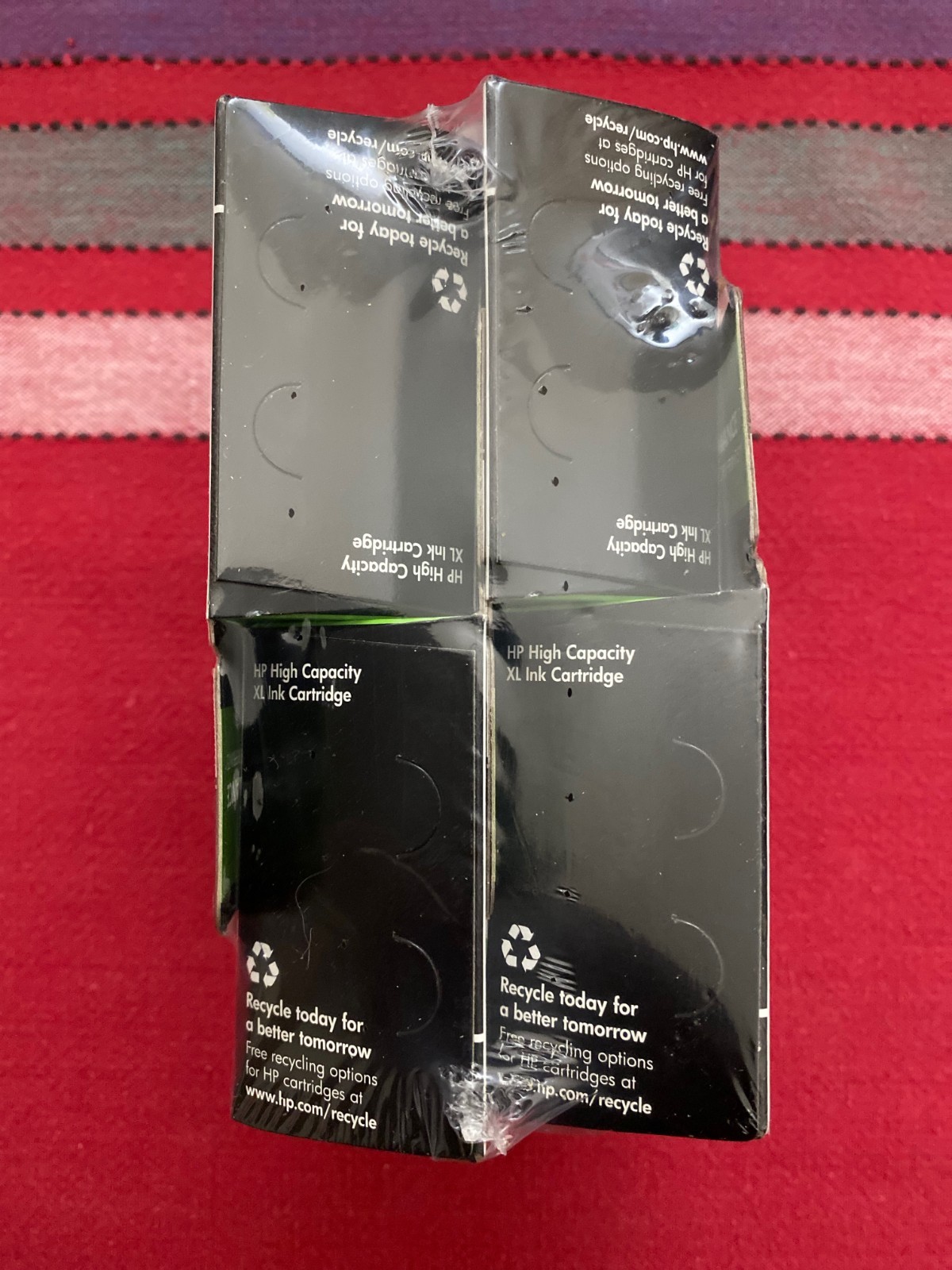 HP 61XL Black Ink Cartridge CH563WN-140 4 Pack New/Sealed Exp 1/2015