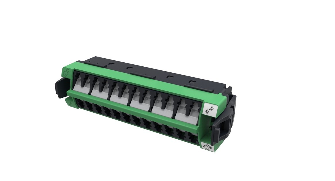 COMMSCOPE 760216770 | 360DPis-24LCA-SM LC/APC GREEN G2 ADAPTER PANEL lot of 10