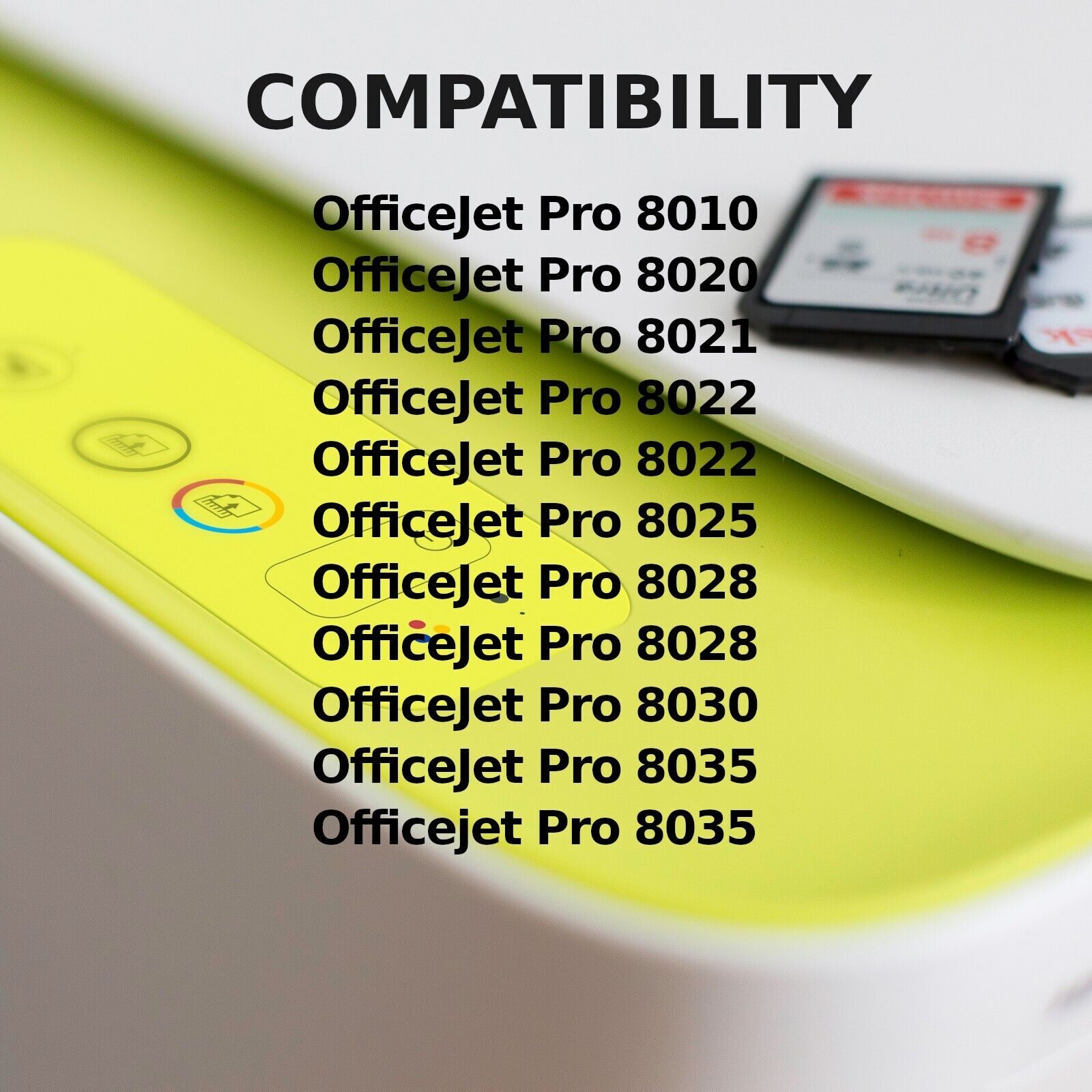 4pk 910XL Ink Cartridges for HP OfficeJet Pro 8010 8020 8022 8025 8028 8030 8035