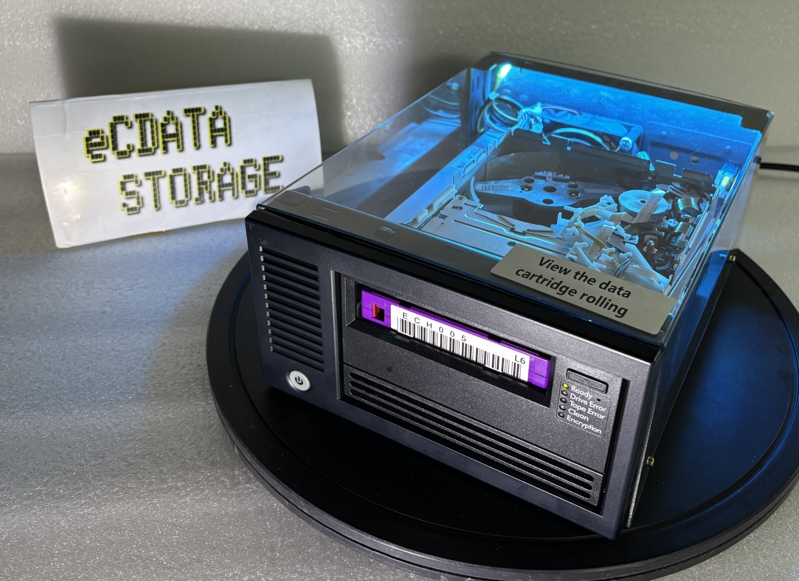 compatible LTO6 external tape drive LTFS (inside view limited edtion)