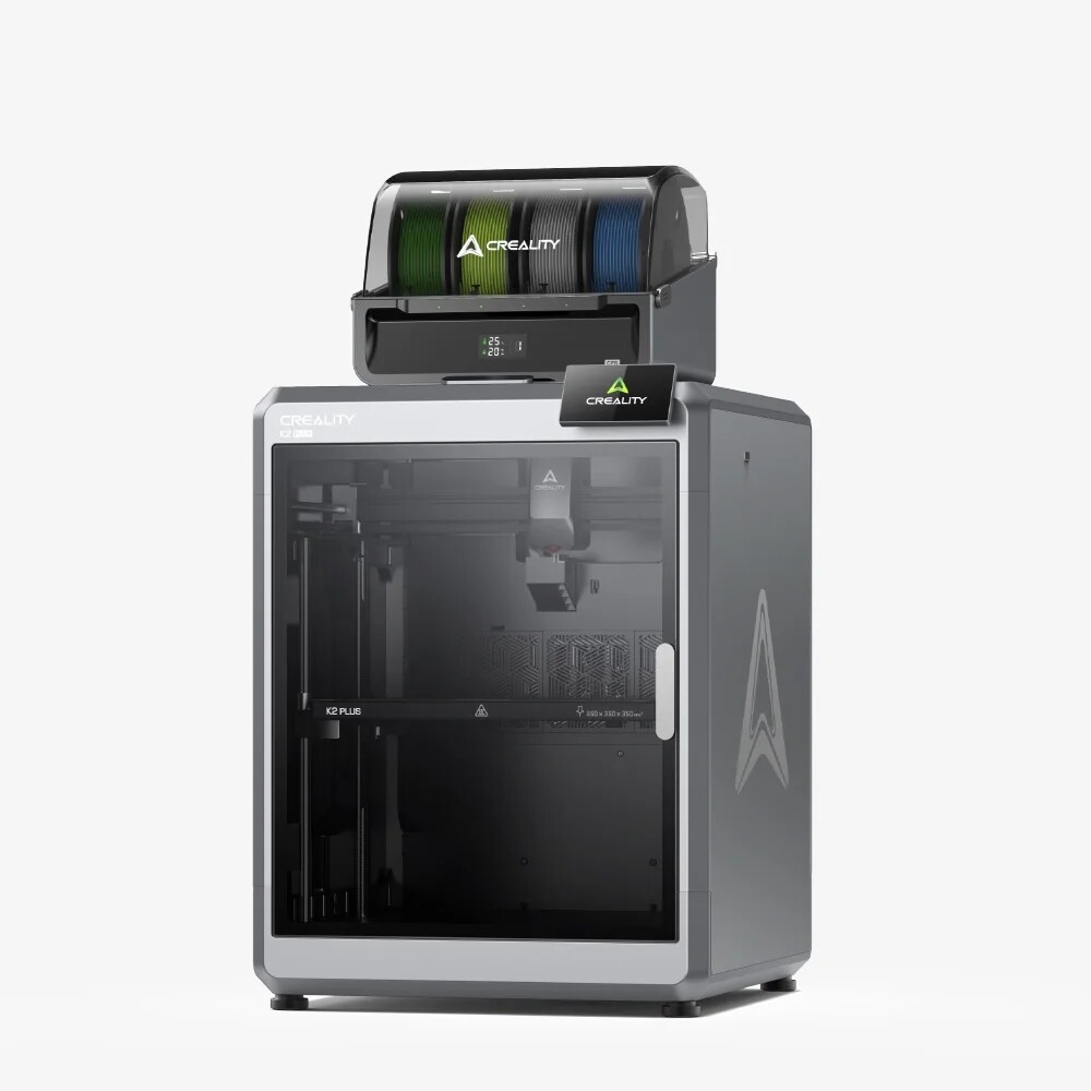 Open Box Creality K2 Plus Combo 3D Printer 600mm/s Multi-Color Printing w/ CFS