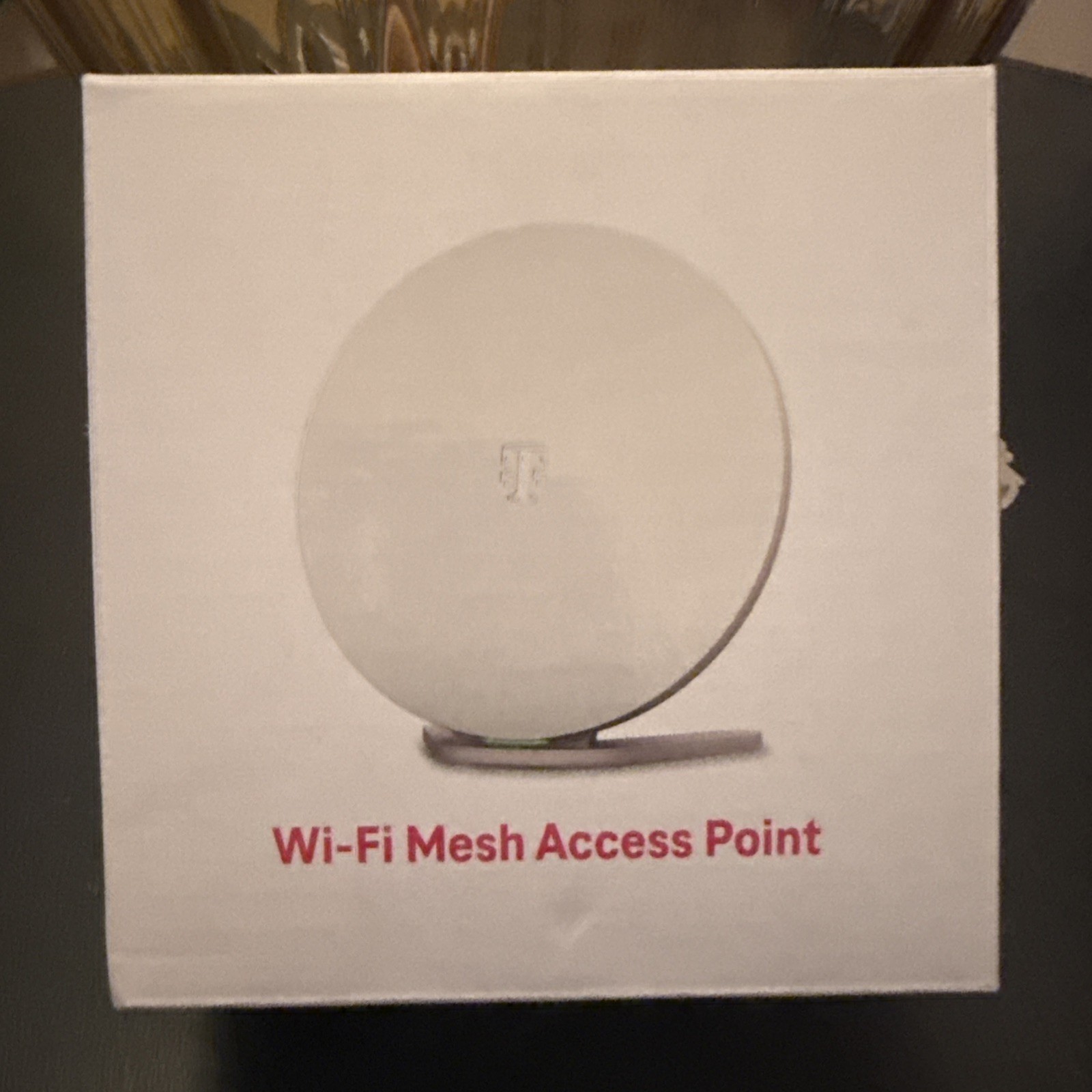 T-Mobile Wi-Fi Mesh Access Point White Model R01 w/ Cables & Box