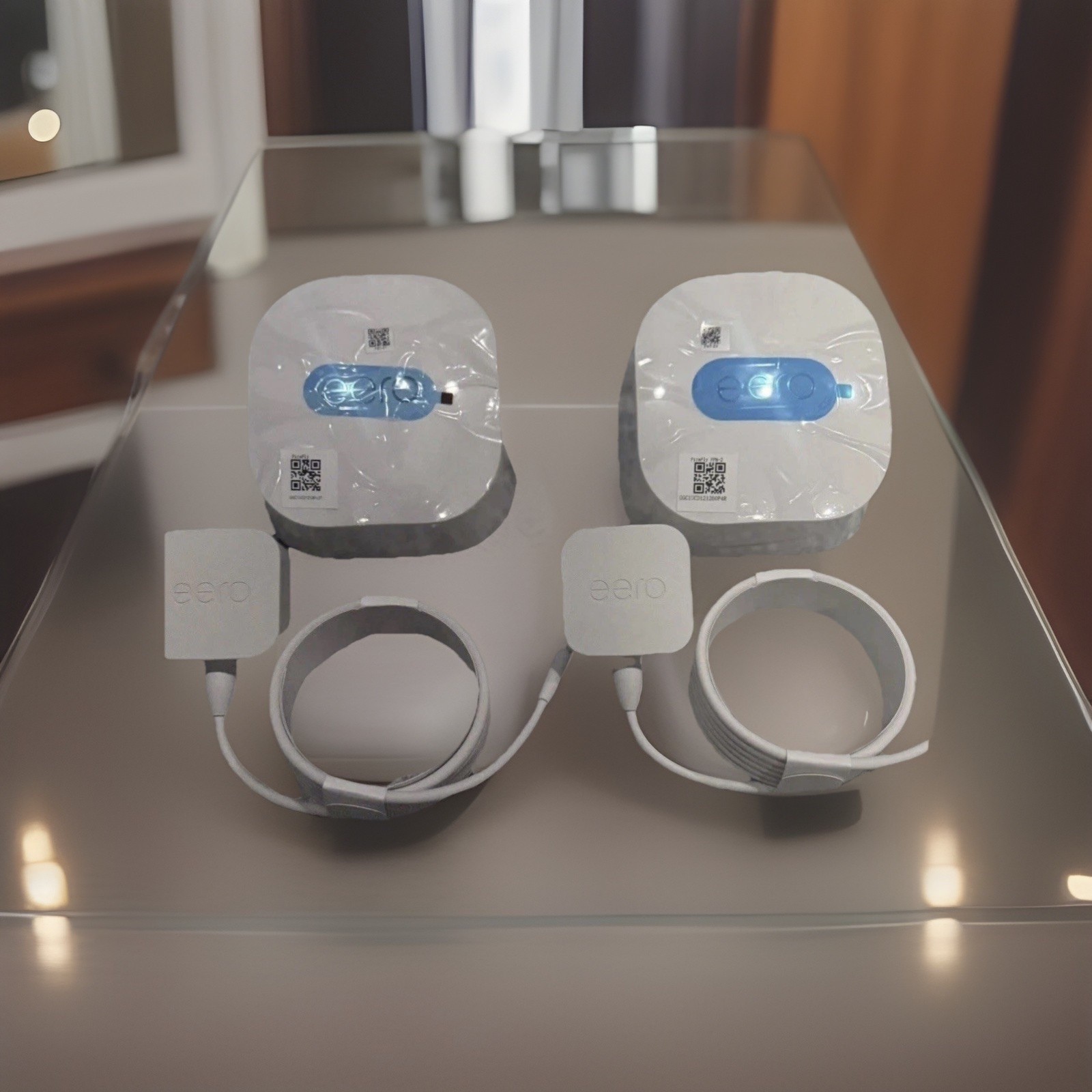 Eero 6+ Plus Dual Band Mesh Wi-Fi 6 Router – White (2-Pack Bundle) Frontier
