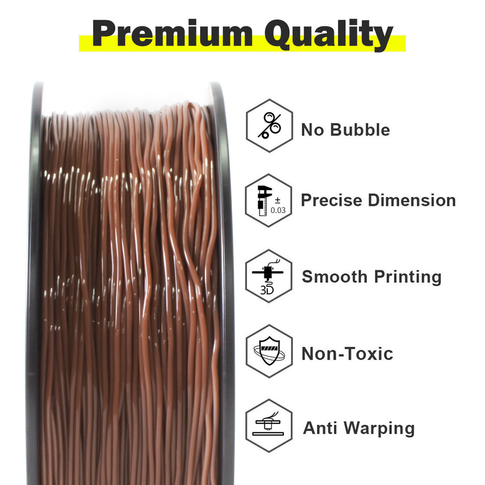 1kg/Roll GEEETECH TPU Filament Solid Color 1.75mm Flexible 3D Printer Filament