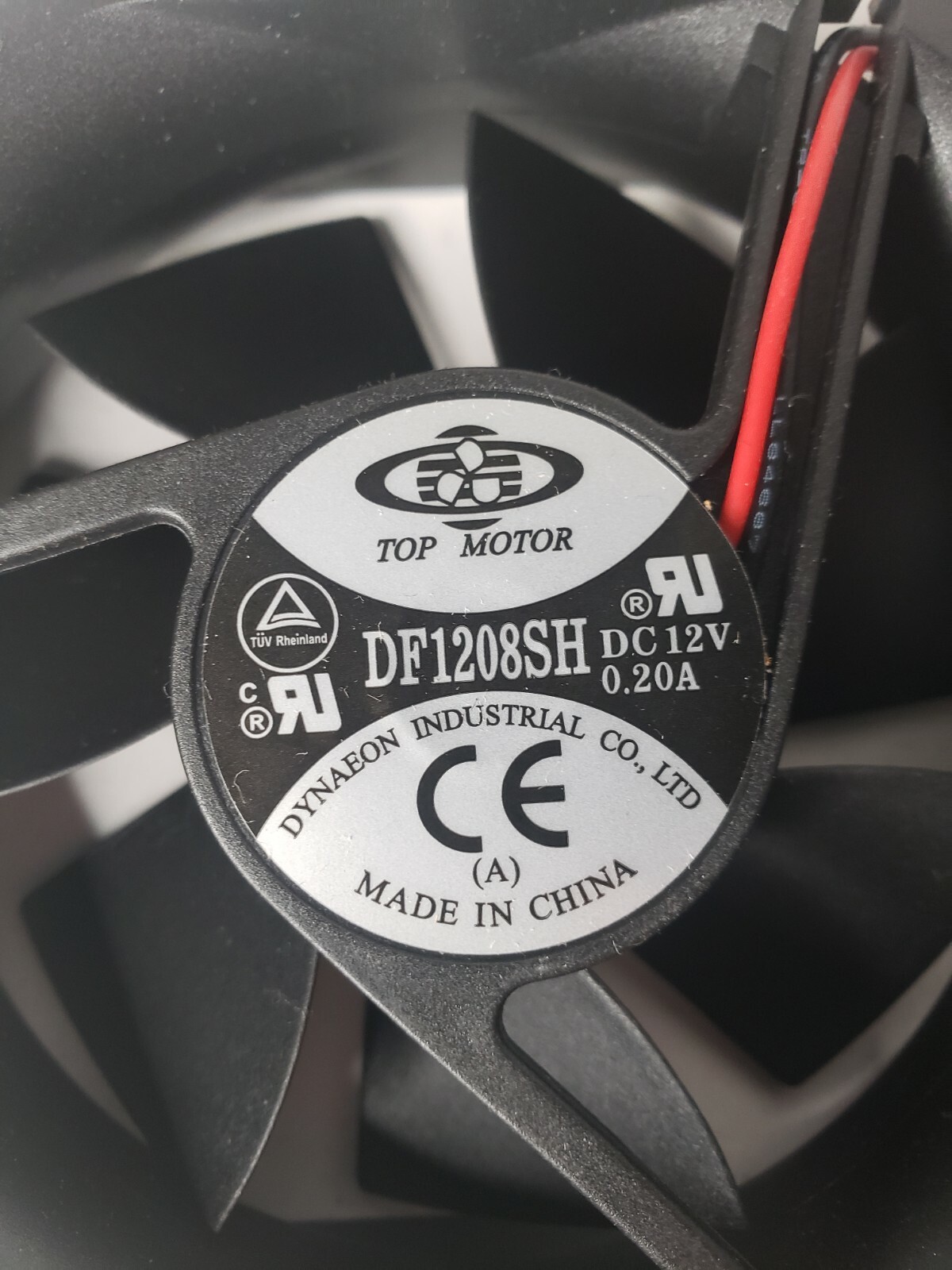 Lot of 20 DF1208SH TopMotor DC 12V 0.20A BRUSHLESS COOLING FAN 80X80X25MM Molex