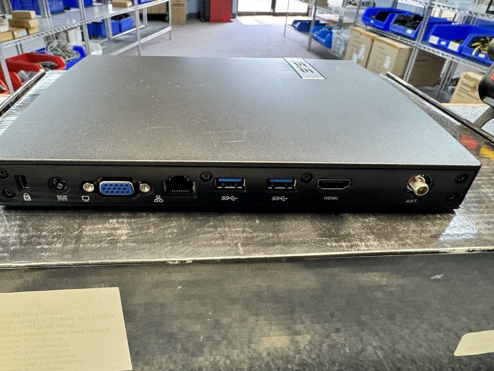 ASUS EeeBox EB1033 Nettop Mini PC, Atom D2550 1.86Ghz CPU, 4Gb Ram, 256gb HDD