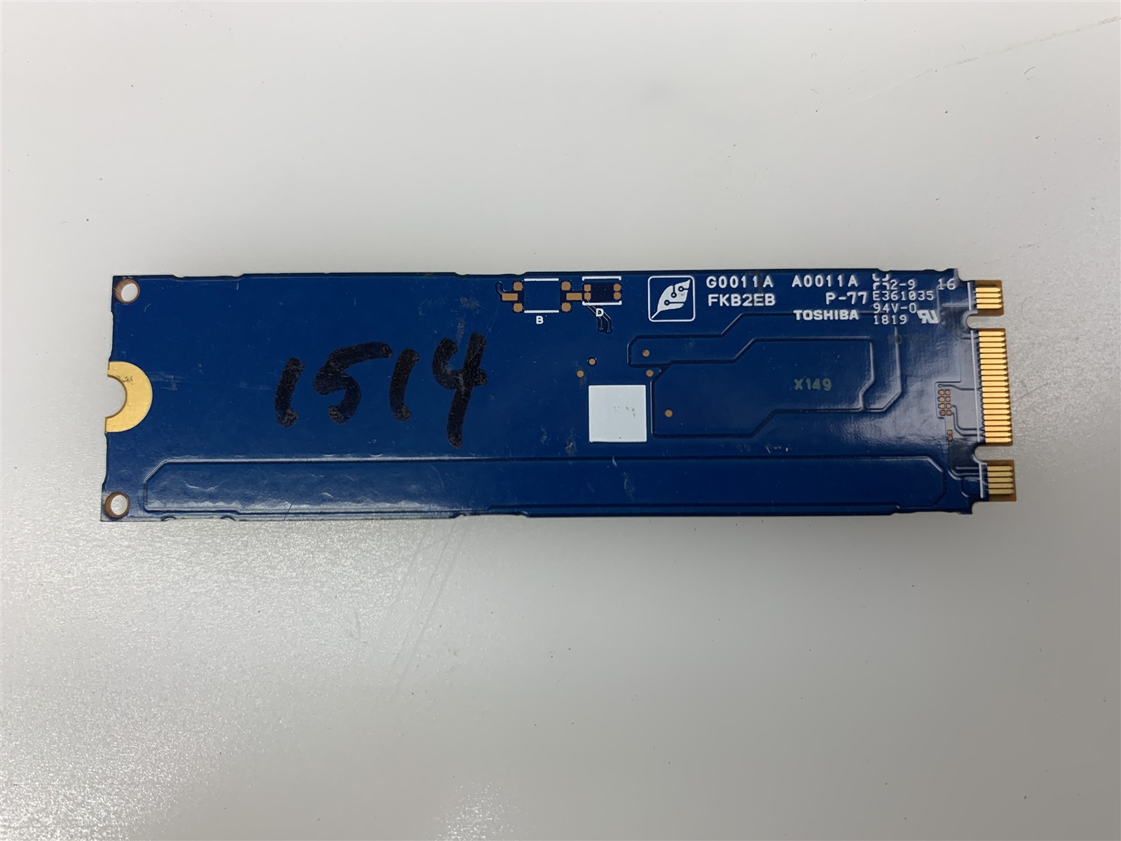 Toshiba KSG60ZMV512G M.2 2280 SATA 512GB SSD