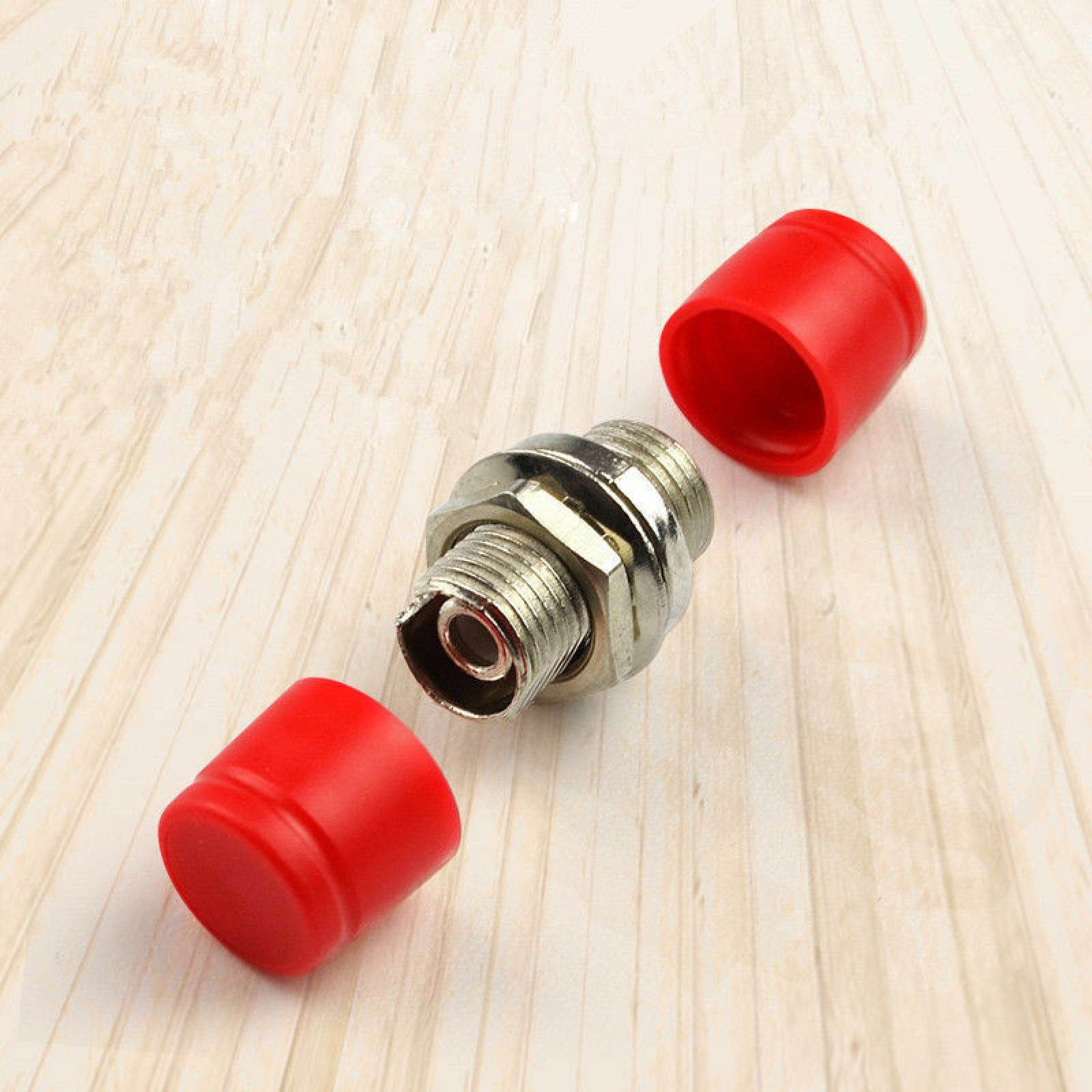 10 Pcs Fiber Optic FC-FC/APC Adapter Coupler Connector Female to Female H