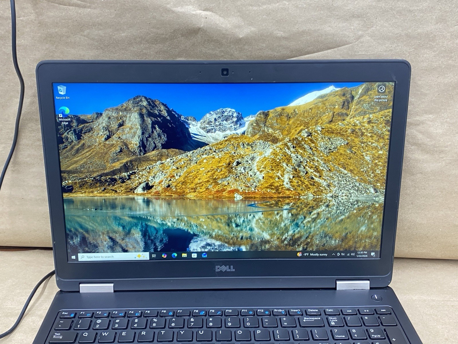 Dell Latitude E5570 1920×1080 – i7-6600U – 8GB – 128GB SSD – Win 10 Pro READ