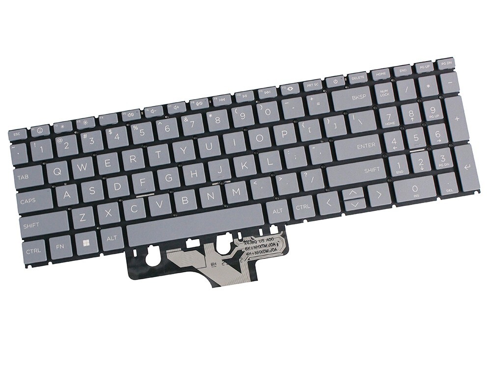 NEW HP 15-fd0081wm 15-fd0083wm 15-fd0056nr 15-fd0097nr Gray Keyboard Non-Backlit