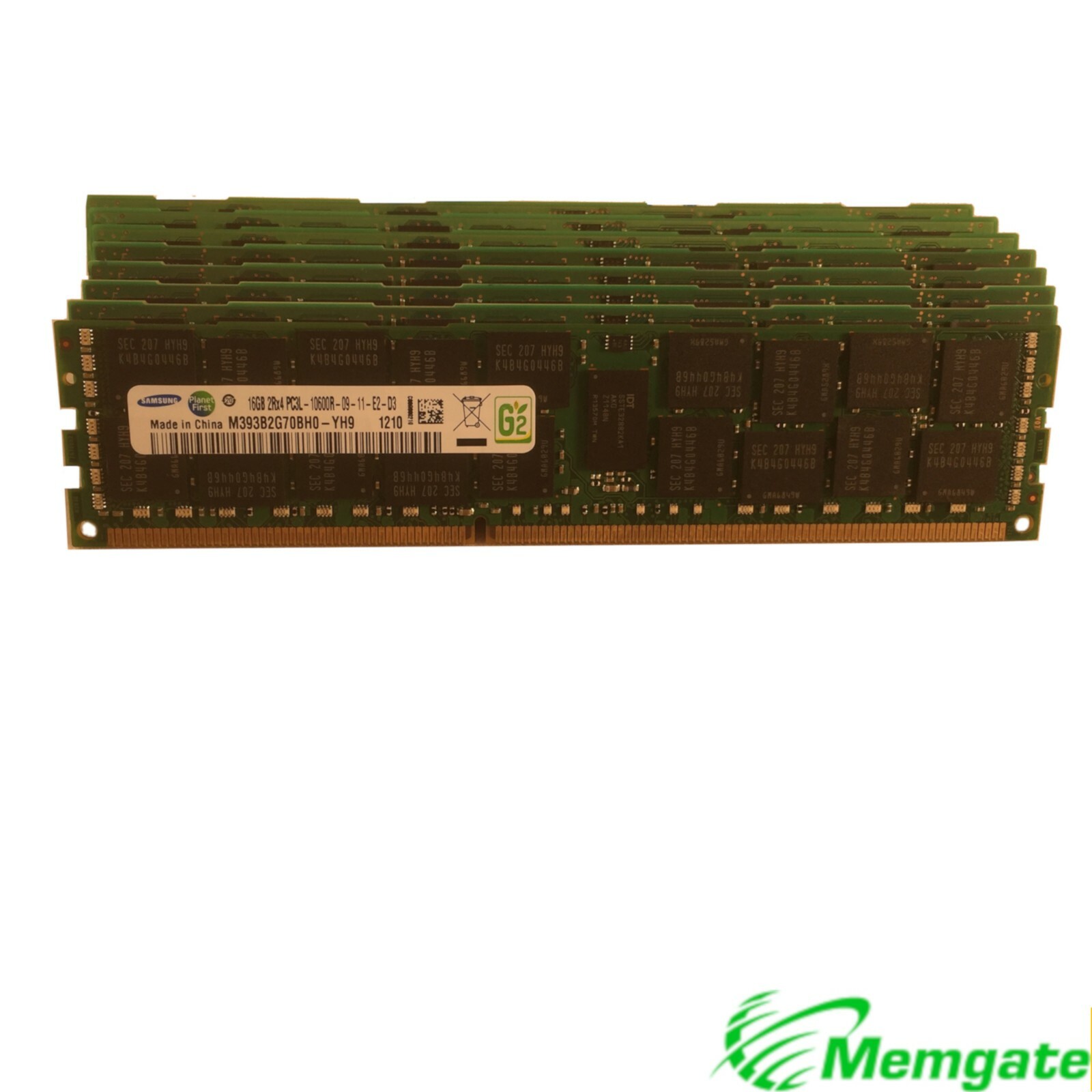 128GB (8x16GB) DDR3 -1333 ECC RDIMMs for Apple Mac Pro 2012 5,1 12 Core 3.06GHz