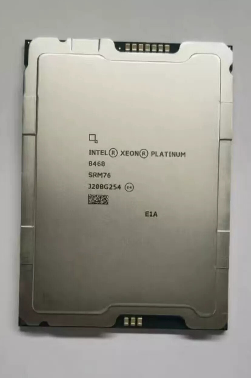 Intel Xeon Platinum 8468 QS CPU 48C/96T 2.1GHZ 3.8GHZ LGA4677