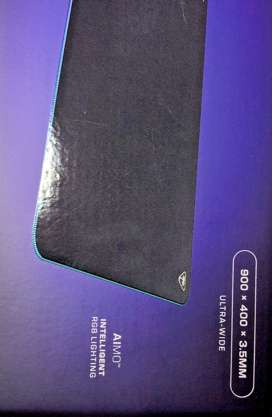 Turtle Beach Sense AIMO XXL RGB Illuminated Gaming Mouse Pad Black 900x400mm
