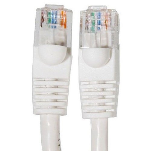 Ethernet Network Patch Cat6 Cable (100ft) – White