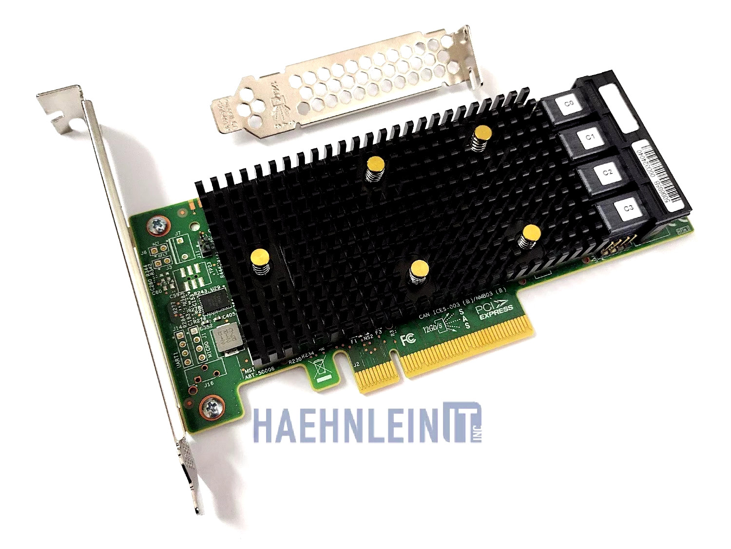 OEM Broadcom 9400-16i SATA SAS HBA Controller 12G P24 IT-Mode ZFS NAS + cables