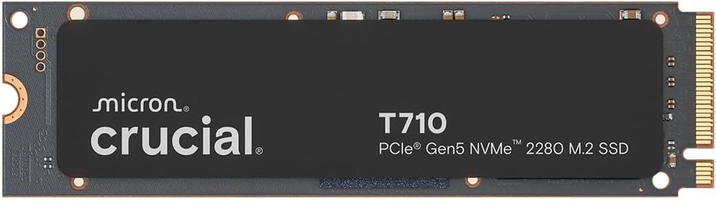Crucial T710 2TB M.2 PCIe 5.0 NVMe SSD