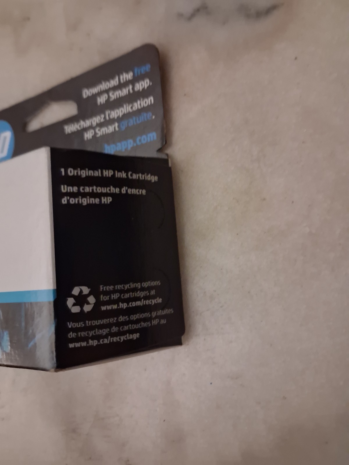 This is an HP 64 Black Original Ink Cartridge (N9J90AN).