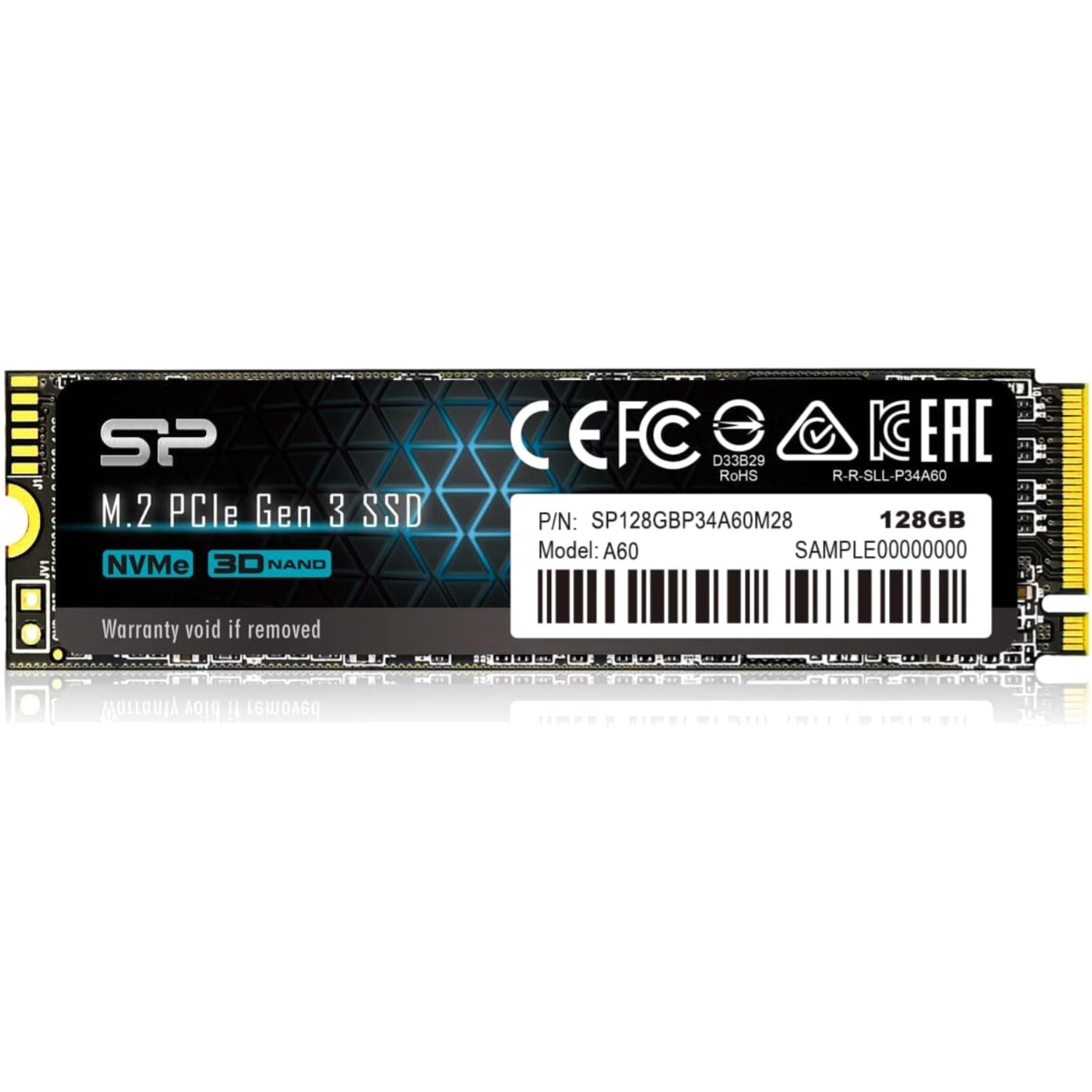 Silicon Power 128GB NVMe M.2 PCIe Gen3x4 2280 SSD