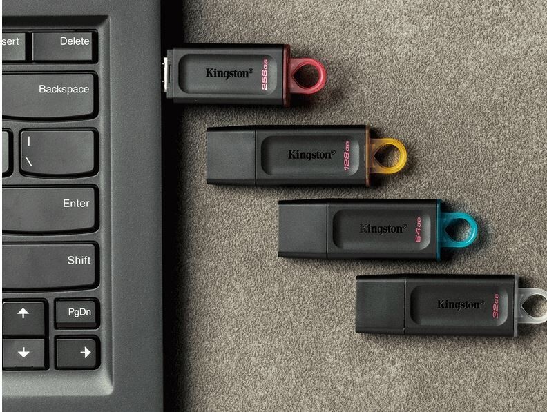 KINGSTON DataTraveler Exodia 64GB 128GB 256GB USB 3.2 Flash Drive Pen Stick LOT