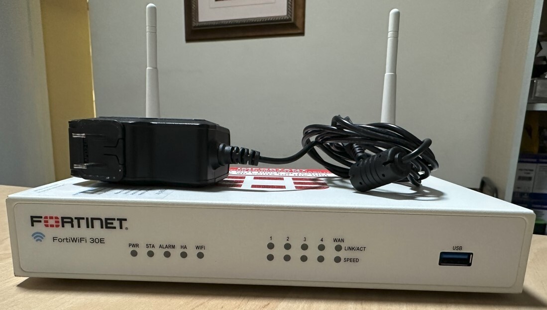 Fortinet FortiWiFi 30E Network Security Firewall – White (FWF-30E)