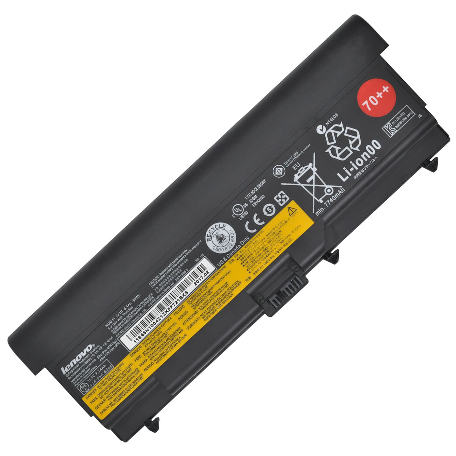 Genuine 70++ Battery f Lenovo ThinkPad T430 T430i T410 T420 T420i T510 T520 T530
