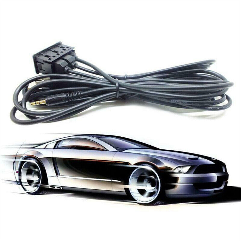 Dual USB Port Dash AUX Flush Panel Mount Extension Cable Adapter For Car Truck