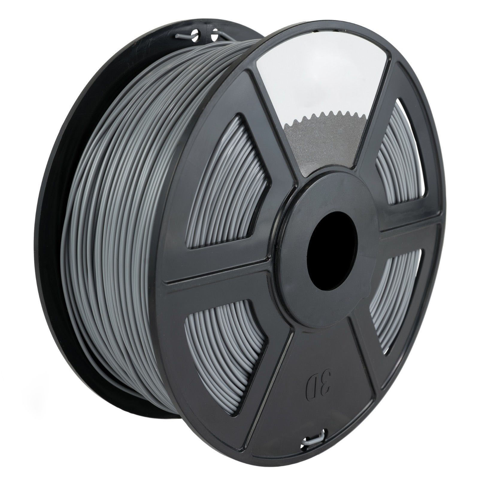 Silver 3D Printer Filament 1kg/2.2lb 1.75mm PLA MakerBot RepRap