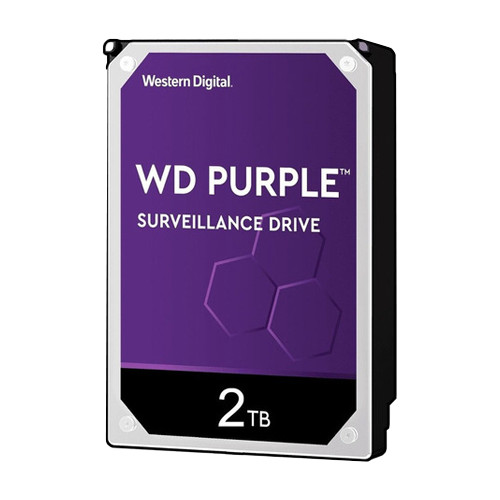 WD Purple 2TB Internal Hard Drive Surveillance HDD 3.5″ SATA III 64MB WD23PURZ