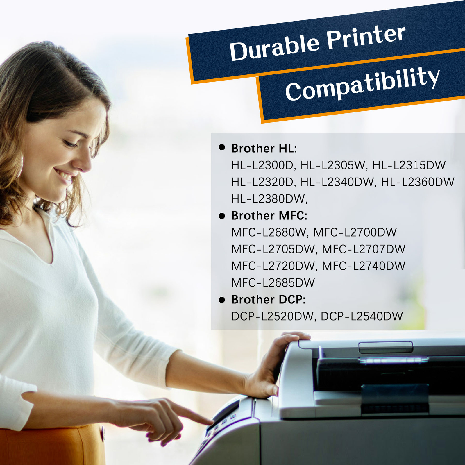 2x TN660 DR630 Toner and Drum for Brother DCP-L2540DW HL-L2320D L2360DW Printer