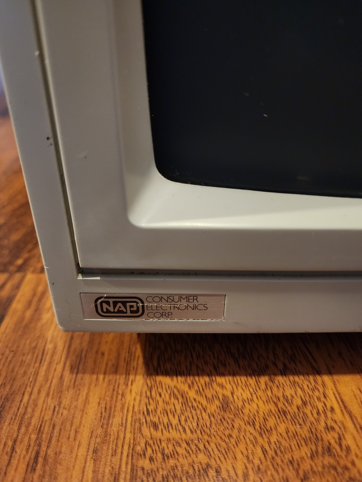 Vtg 1989 Magnavox N. A. P. 11.5″ Monochrome Computer Monitor 80 Model With A/V