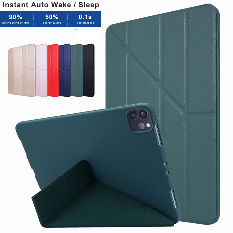 For iPad 9th 8th 7th Gen 10.2″ Mini Air Pro 9.7″ Smart Leather Stand Case Cover