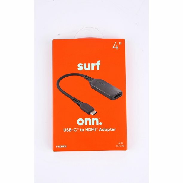 5 Pack Onn USB-C to HDMI Adapter 4″ Supports up to 4k HDMI at 30 Hz (100004344)