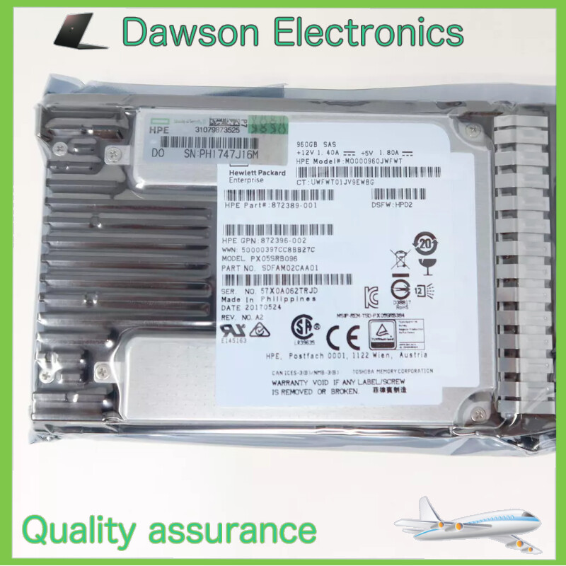 P37005-B21 NEW HPE P37068-001 960GB SAS 12G 2.5IN MU SFF GEN9 GEN10 Server SSD