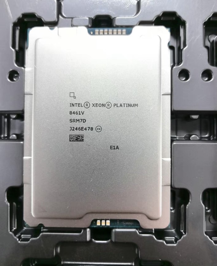Intel Xeon Platinum 8461V Server CPU Processor LGA4677 3.5GHZ 48 Core 96 Threads