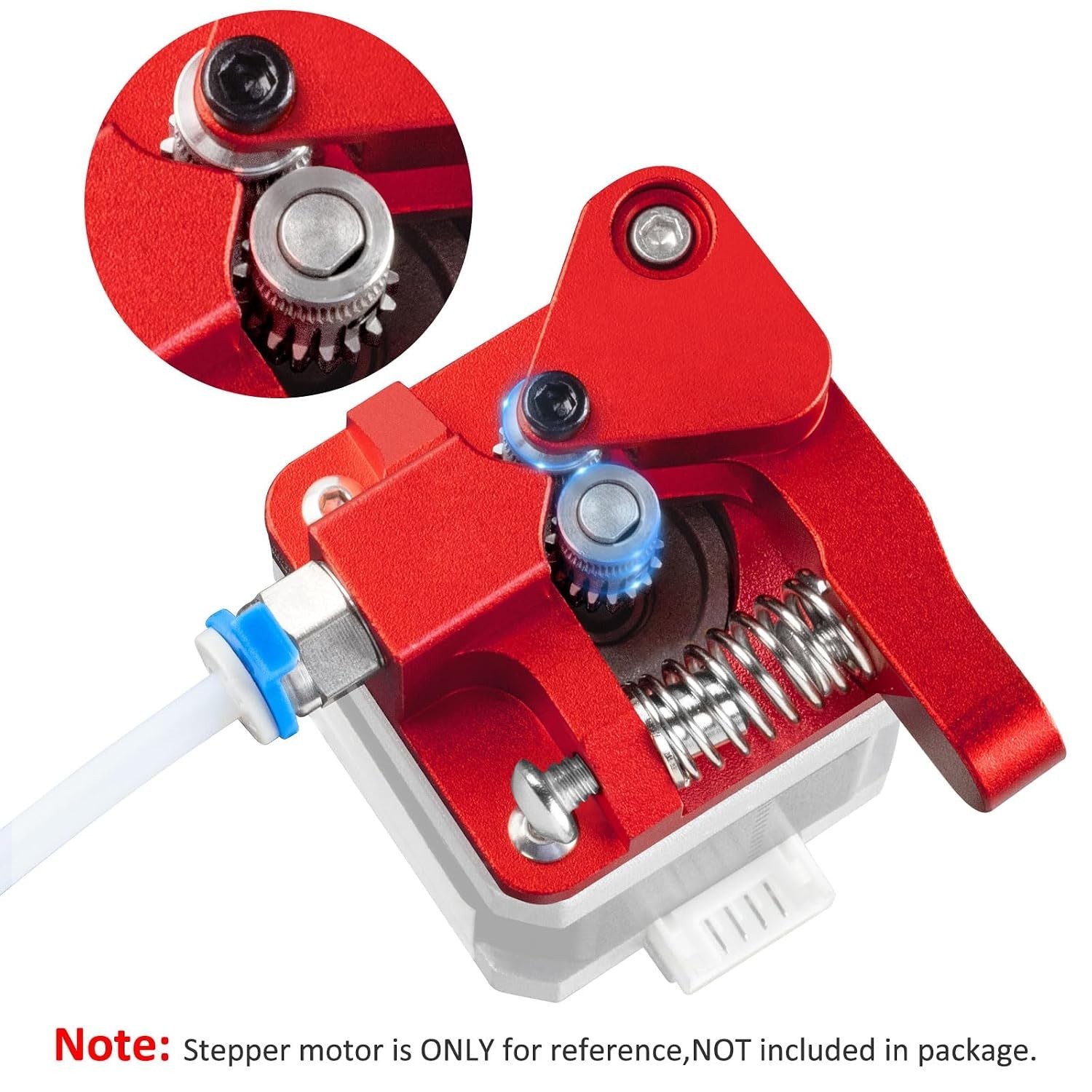 All-Metal Dual Gear Extruder with Adjustable Tension – Compatible with Creality