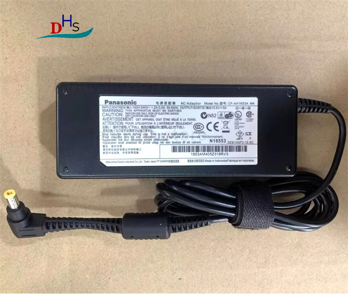 For Panasonic Toughbook CF-19 CF-29 CF-30 CF-31 78W AC Adapter Charger USK