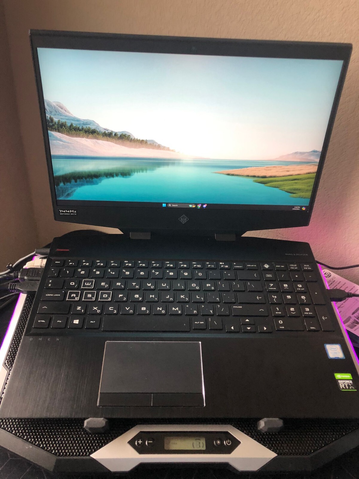 gaming laptop by hp omen Intel(R) Core(TM) i7-9750H CPU Graphic Card RTX 2080 8G