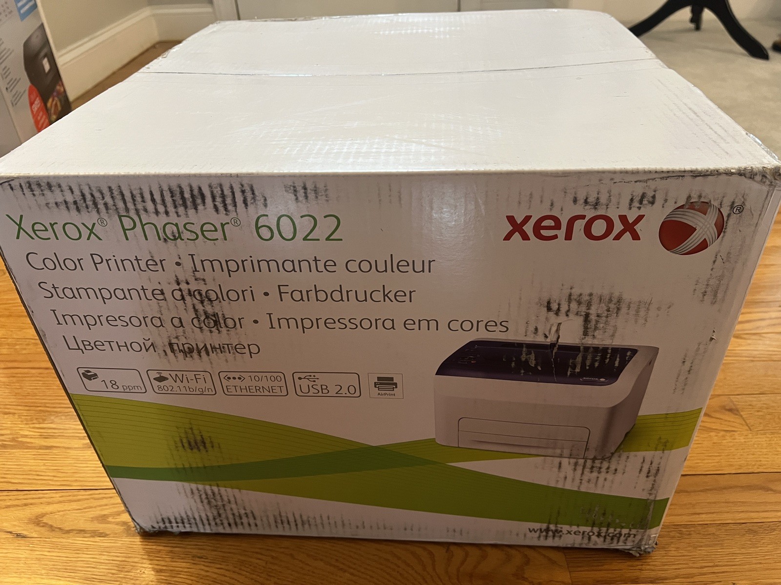 Xerox Phaser 6022/NI Laser Printer-New (other see details)
