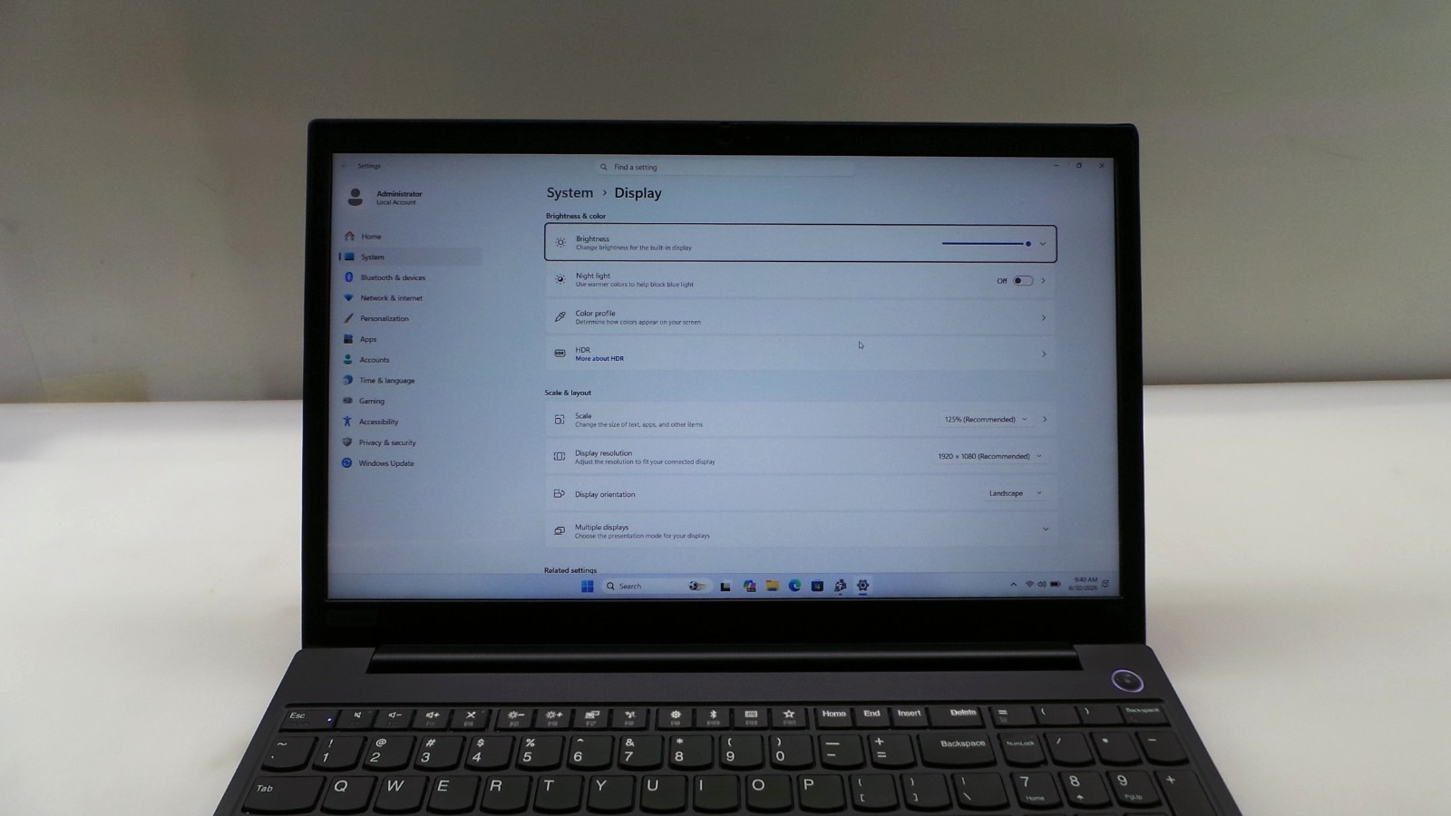 Lenovo ThinkPad E15 | 15.6” | i5-10210U 1.60GHz | 8GB RAM 1TB HDD | WIN 11 PRO