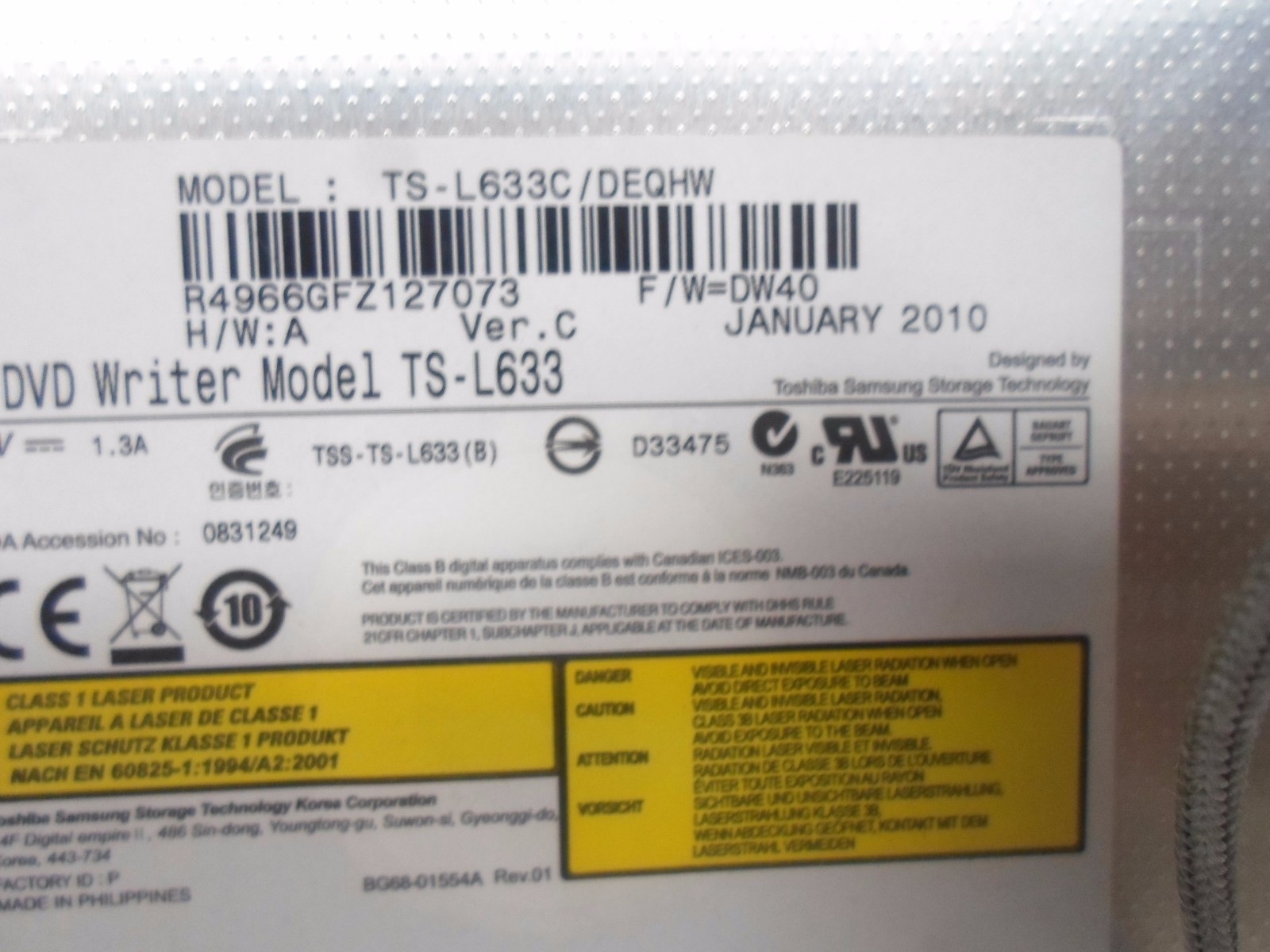 Dell Optiplex 755 760 780 790 960 980 990 1070 9010 9020 SFF DVD±RW Drive SATA