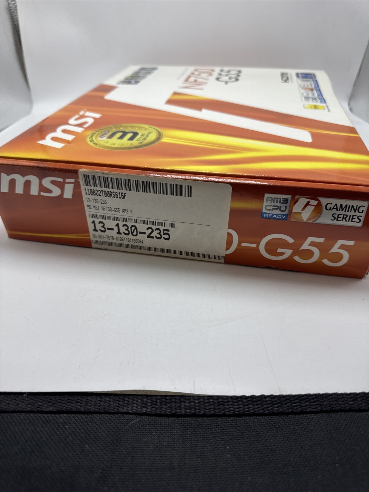 MSI NF750-G55 Mainboard HDMI Windows 7 New In Box